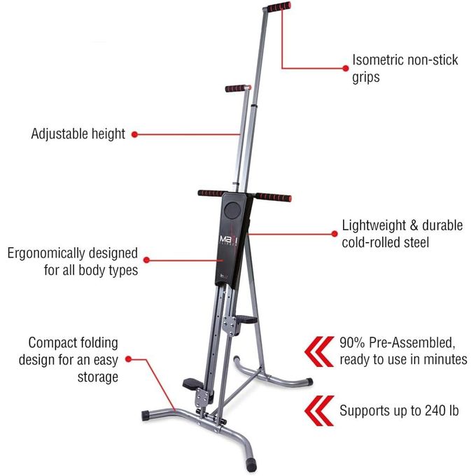 Maxi Climber / Vertical Stepper – Full Body Home Fitness Equipment