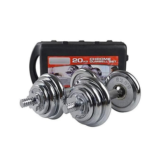 20KG Adjustable Dumbbell Weight Lifting Set – Ideal for Home Fitness & Strength Training