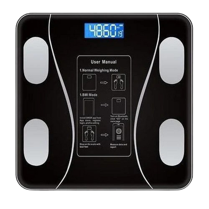 50KG Barbell & Dumbbell Set + BMI Smart Digital Personal Weight Scale