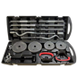 58KG Adjustable Dumbbell and Barbell Set with Case