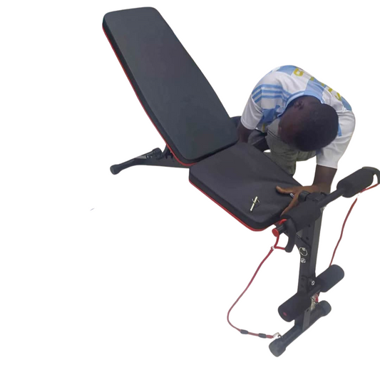 Adjustable Weight Bench – Full Body Home Gym Workout