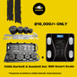 50KG Barbell & Dumbbell Set + BMI Smart Digital Personal Weight Scale